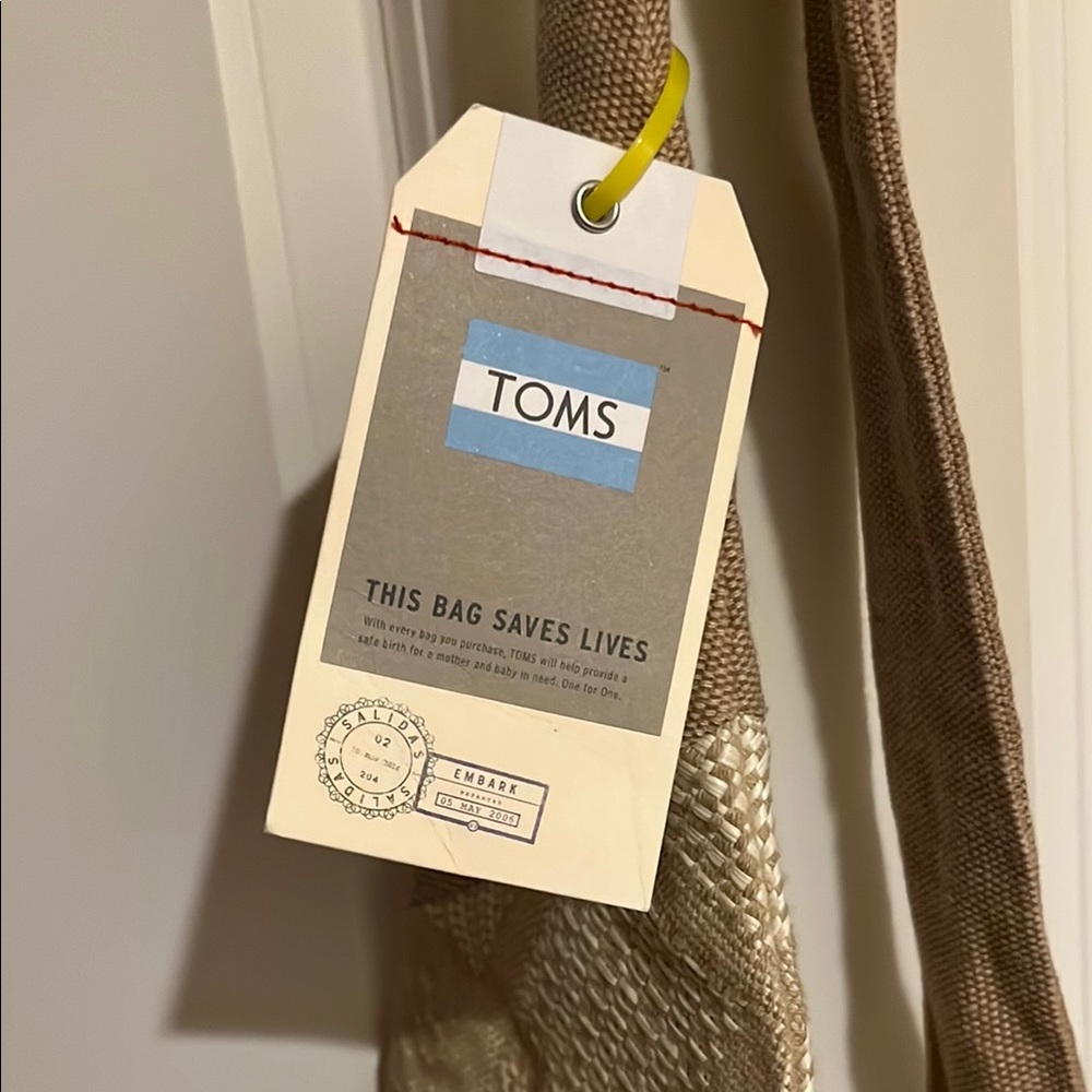 FREE PEOPLE TOMS NWT boho hobo crossbody crescent Shoulder Bag artsy neutral - Picture 5 of 16